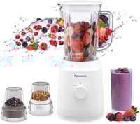 خلاط بانسونيك + 2 مطحنة MX-GM1021