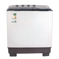 سمارت الكتريك غسالة حوضين - 7 كغ - أبيض - SME7WM