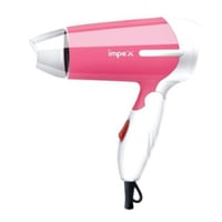 امبيكس مجفف شعر - 700 واط - وردي وأبيض - موديل 1K2