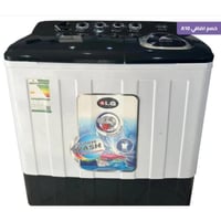 كي ال جي غسالة تحميل علوي - حوضين - 18 كغ - أبيض و...