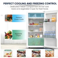 ثلاجة بروماتيك باب واحد 3 قدم مكعب - 84 ليتر - أبي...