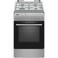 ارو فرن غاز 4 رؤوس - 50x60 سم - فضي - RO-5060GSK