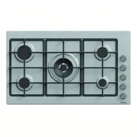 جي في سي برو فرن مسطح 5 عيون - 90 سم - ايطالي - فض...