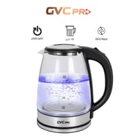جي في سي برو غلاية ماء زجاج 1500 واط - 1.8 لتر - ف...
