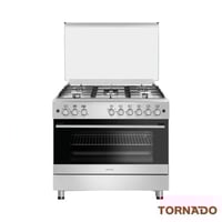 فرن تورنيدو 5 عيون غاز 60 × 90 شعلة سباف ايطالي مر...