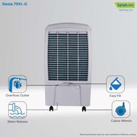 سيمفوني مكيف صحراوي 70 ليتر- فضي - SESTA 70XL SYMP...