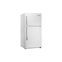 ميديا ثلاجة بابين بفريزر علوي 21 قدم مكعب - 595 لي...