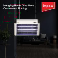 امبيكس صاعق الحشرات - 25 واط - أبيض - IK 4604