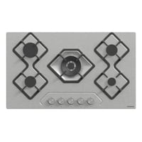 ستار واي غاز ستانلس ستيل - 5 شعلات - 60x90 سم - SW...