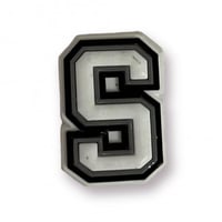 Charms - تشارمز حرف ابيض واسود S