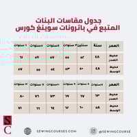 باترون فستان بقصة برنسس مقاس (6-5-4) سنوات