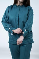 جاكيت نسائي تركوازي - Turquoise women's jacket