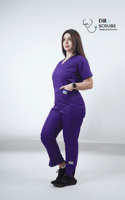 سكراب نسائي بنفسجي - Purple women's scrub