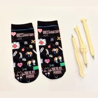 جوارب طبية لون اسود