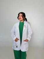 لابكوت نسائي كلاسك - Classic women's Lab coat
