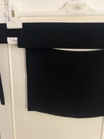 نقاب اسلامي اسود طويل /قصير - white niqab