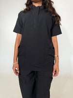 سكراب نسائي أسود - Black women's scrub