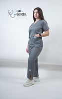 سكراب نسائي رمادي - Grey women's scrub