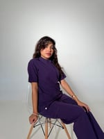 سكراب نسائي بنفسجي - Purple women's scrub