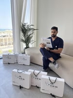 سكراب رجالي كحلي - Navy men's scrubs