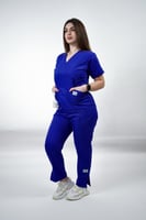 سكراب نسائي ازرق - Blue women's scrub