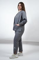 جاكيت نسائي رمادي - Women's grey jacket