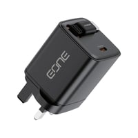 شاحن جداري 65 واط مع كابل PD قابل للسحب