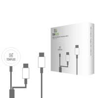 شاحن ساعة وجوال USB-C من تن بلس