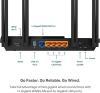 راوتر واي فاي Dual Band Gigabit Wi-Fi 6 Router Arc...