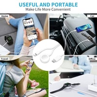 شاحن ساعة وجوال USB-C من تن بلس