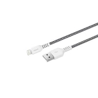 كيبل ايفون قماشي أبيض من ووبو - FB01