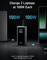 باور بانك من انكر بقوة 200 واط 20000 ميلي امبير بم...