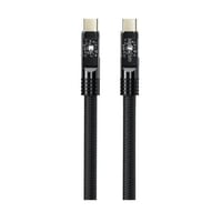 قرين لايون كيبل 60W مضفر USB-C إلى USB-C - أسود