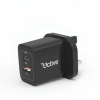 شاحن ACTIVE جداري منفذين صغير بقوة 20 واط - نانو