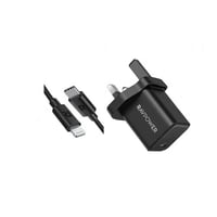 بكج راف باور شاحن جداري بقوة 20 واط منفذ بي دي مع...