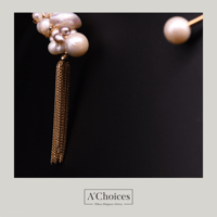 عقد تشوكر مصنوع يدوياً من النحاس المطلي بالذهب عيا...