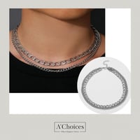 سلسال بطبقتين يمكن التحكم بالطول متوفر بلونين الذه...