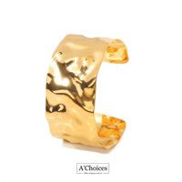 اسوره عريض مفتوح مصنوع من الستانلس ستيل المطلي بال...