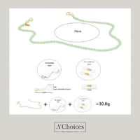 سلسلة بخرز ملون للنظارة او للسماعة وتستخدم ايضا لو...