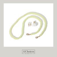 سلسلة بخرز ملون للنظارة او للسماعة وتستخدم ايضا لو...