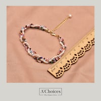 سوار مصنوع يدوياً من النحاس المطلي بالذهب عيار 18...