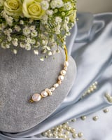 سلسال تشوكر ذهب مصنوع يدوياً من النحاس المطلي بالذ...