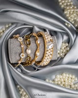 اسوارة مصنوع يدوياً من النحاس المطلي بالذهب عيار 1...