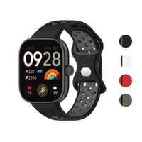 سوار تبديل سيليكون رياضي لساعة شاومي ريدمي واتش 4-...