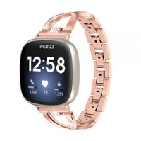 سوار تبديل معدن نسائي لساعات فيتبيت فيرسا 3 / فيتب...