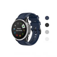 سوار سليكون لساعة جارمن فينكس 5, 6, 7 / انستنكت 2/...