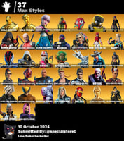 حساب فورت نايت السكنات 106 + سكن مايدس , ايميل اسا...