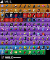 حساب فورت نايت السكنات 106 + سكن مايدس , ايميل اسا...