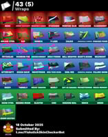 حساب ترافيس سكوت + السكنات 42 + سكنات نادرة وقديمة...