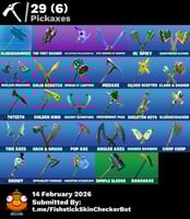 حساب فورت نايت + السكنات 22 + مناسب للبداية + ايمي...